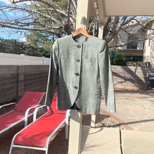 Vintage Petite Sophisticate blazer 2, linen blend